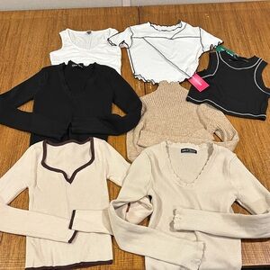SHEIN Extra Small Top Bundle
